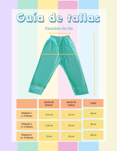 Kit 6 Pantalones Para Bebe Niño Niña Set Algodón Pack