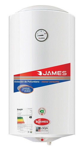 Calefon Termotanque James 80 Lts Poliuretano Inyectado