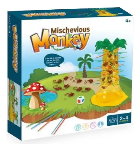 Juego De Mesa Mischevious Monkey Cksur0809 Nryj