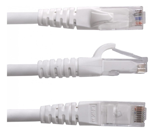 Cable De Red Cat6 U/utp Linkmade De 3 Metros, Clickbox