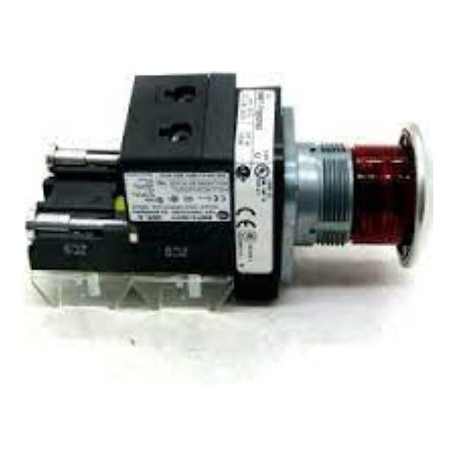 Botón De Paro De Emergencia Iluminado 800t-fxqh2ra5 Ab