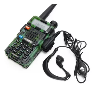 Radio Baofeng Uv5r Diseño Camuflado Motorola Icom Kenwood