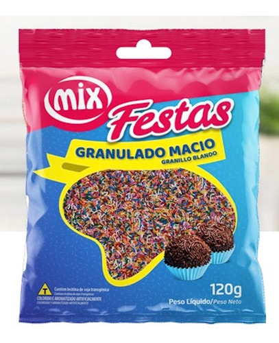 Granulado 8 Colores Mix 120 Gr. Repostería Y Confitería