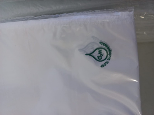 Bolsas Biodegradables - Blancas - Remate Por Saldo