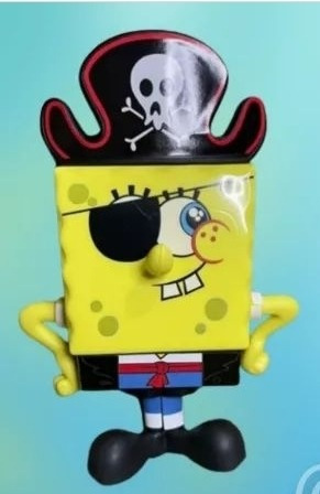 Boneco Bob Esponja ( Pirata Bk)