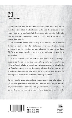 Libro Carbón Rojo De Mónica Castellanos Editorial Hachette