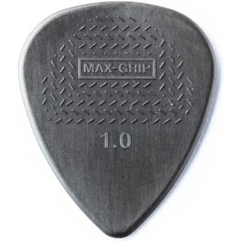 Palheta Maxgrip Nylon 1mm Cinza Pct C/12 449p.1.0 Dunlop