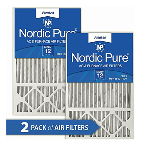 Nordic Pure 16x25x5 Honeywell Replacement Ac Furnace Air