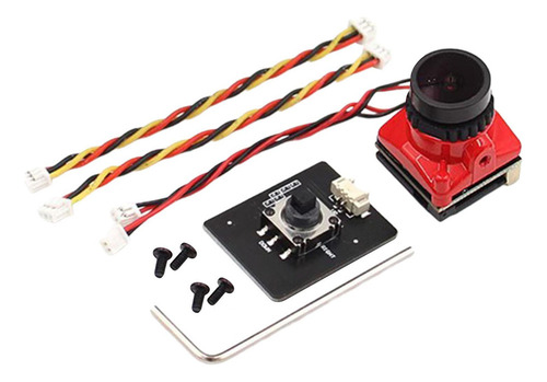 Cámara 1800tvl Fpv 1/1.8 Cámara Rts Ajustable Con Naranja