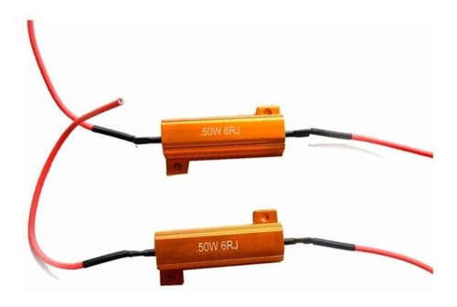 Imagen 2 de 7 de Emulador Resistencias Evita Error De Tablero 25w Cree Led