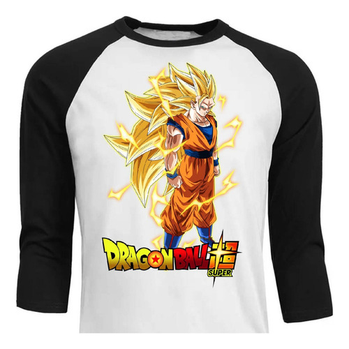 Dragon Ball Goku Ssj 3 - Anime - Raglan - Polera (5)