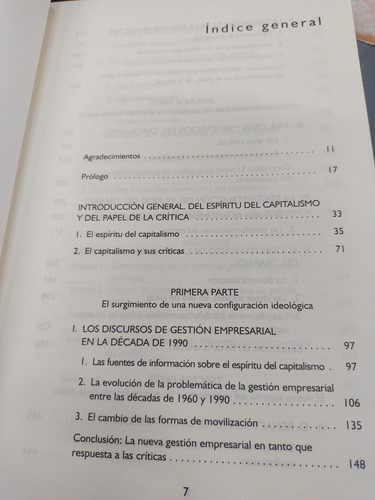 El Nuevo Espiritu Del Capitalismo Luc Boltanski Y Chiapello
