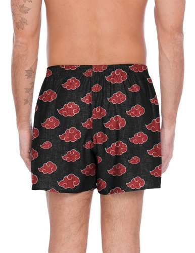 Imagem 4 de 5 de Cueca Samba Canção Naruto Shippuden Akatsuki Anime