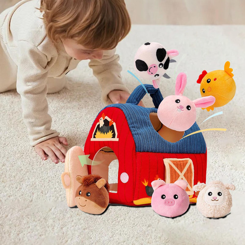 Juguetes De Animales De Granja, Juguetes Para Bebés Para