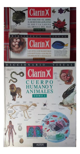 Diccionario Visual Clarín - 3 Tomos - Altea