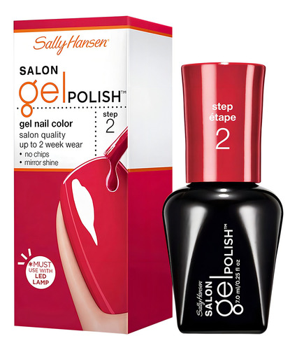 Sally Hansen Salon Gel Polish 220 rojo 7mL