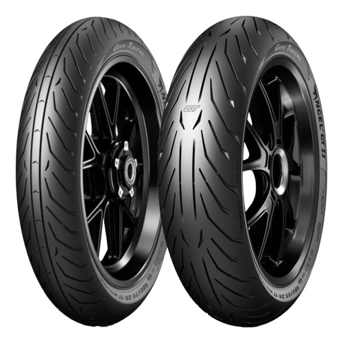 Par Pneu Angel Gt 2 Pirelli 120/70r19 + 160/60r17 Moto