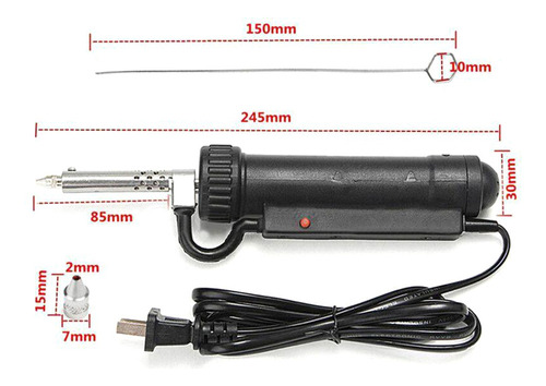 Bomba De Dessoldagem, Plugue, Pistola Automática, Ventosa