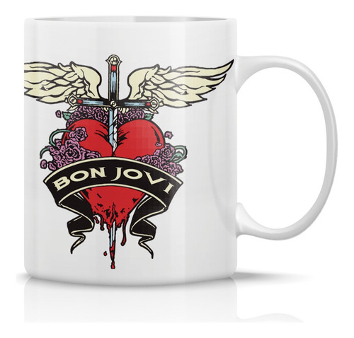 Tazon/taza /mug Musica Rock Bon Jovi D2