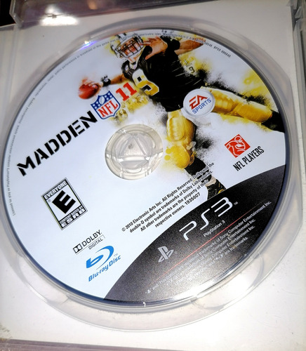 Madden Nfl 11 - Playstation 3 Original (Usado)