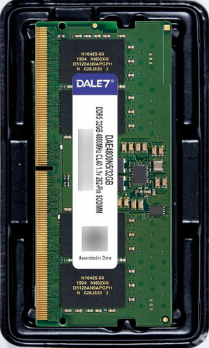 Memória Dale7 Ddr5 32gb 4800 Mhz Notebook 1.1v 1 Kit
