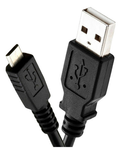 Cabo Micro Usb 2.0 15cm Preto