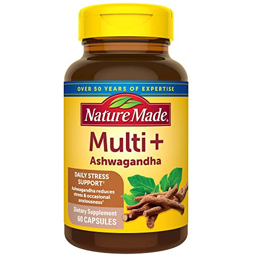 La Naturaleza Hizo Multi + Ashwagandha, Ny356