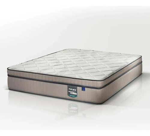 Colchón de resortes Flex Máximo Cobre 2 plazas