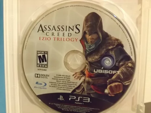 Assassins Creed Ezio Trilogy Ps3 #1 (Com Detalhe) (Jogo Mídia