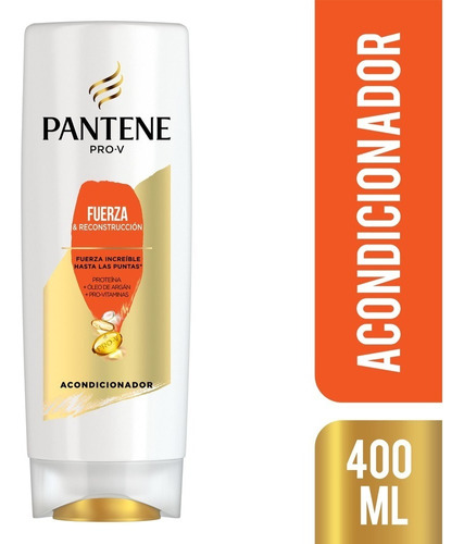 Acondicionador Pantene Pro-v Fuerza Y Reconstrucción 400 Ml