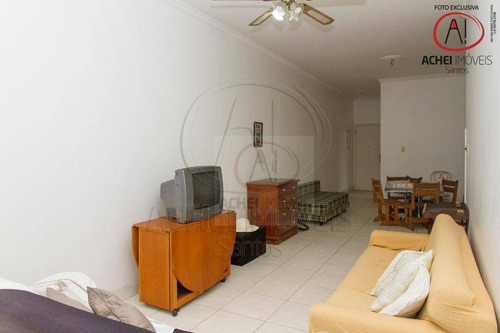 Imagem 5 de 30 de Apartamento Com 3 Dormitórios, 2 Wcs, Andar Alto, Quadra Da Praia, 1 Vaga, À Venda, 128 M² Por R$ 510.000 - Embaré - Santos/sp - Ap10350