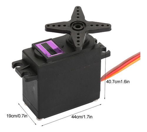 Engranaje De Dirección Servo De Metal Para Robot De Coche