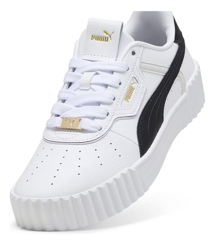 Zapatillas Puma Mujer Carina 3.0 Luxe 400724 03 Blanco