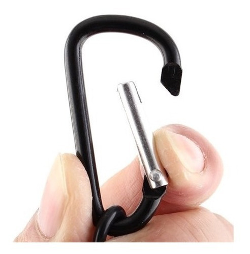 Imagen 4 de 9 de Cable Retráctil Extensible Mosqueton Pesca Bogagrip Pinzas
