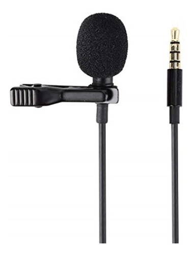 Microfone De Lapela 3,5mm P2 Stereo Youtuber Pronta Entrega