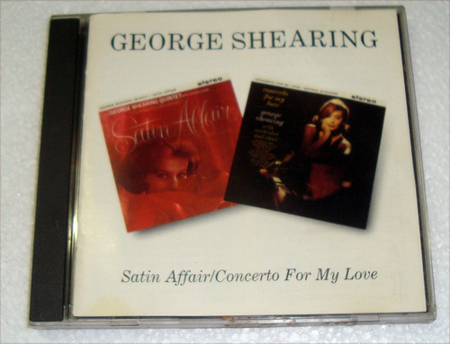 George Shearing Satin Affair Concerto For My Love Cd Uk