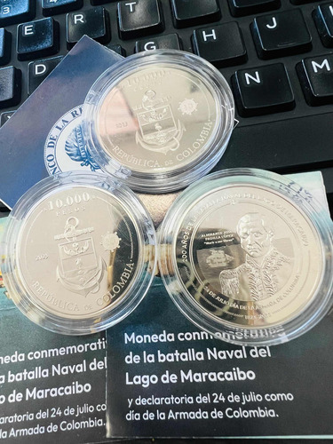 Moneda Conmemorativa De La Batalla Naval Lago De Maracaibo