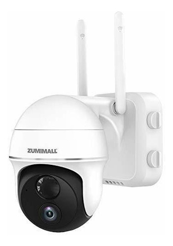 Zumimall - Cmara De Seguridad Inalmbrica Para Exteriores,