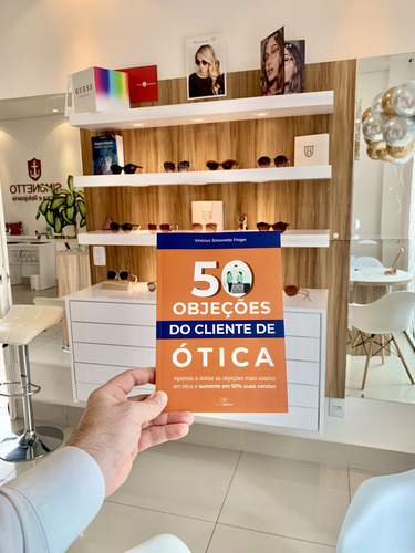 Livro 50 Objeções Do Cliente De Ótica