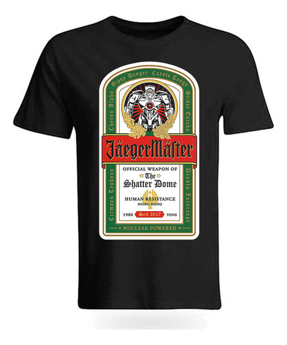 Playera Camiseta Logo Bebida Licor Hierbas Jägermeister 