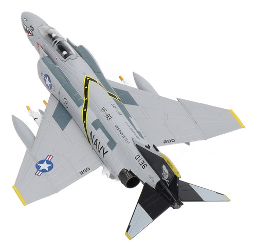 Avión De Combate Modelo De Aleación De Metal A Escala 1:100