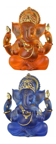 2 Piezas De Estatuillas De Ganesha, Estatuas Del Señor