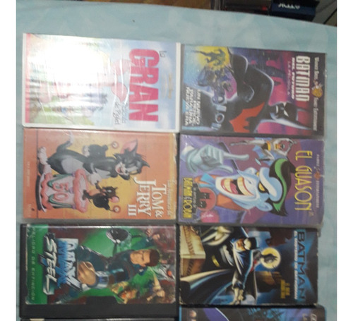 Vhs Peliculas Oríginales Infantiles Clasicos Anime (Usado)
