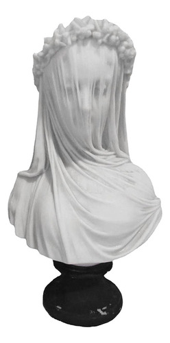 . Estatua De Busto De Dama Velada, Regalo De Cumpleaños