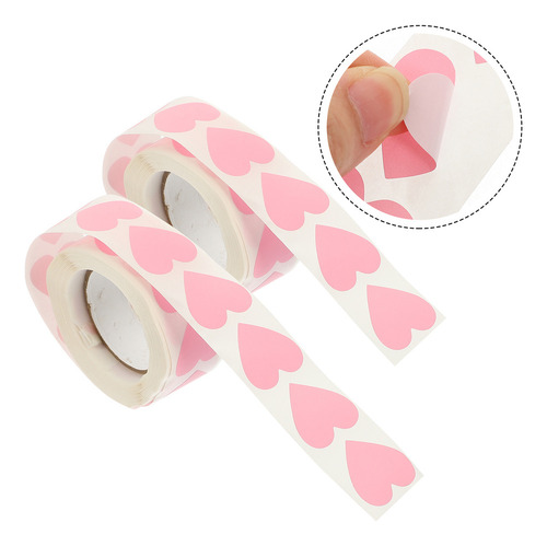 Oa A Mini Pegatinas Con Forma De Corazón, Pegatinas Con