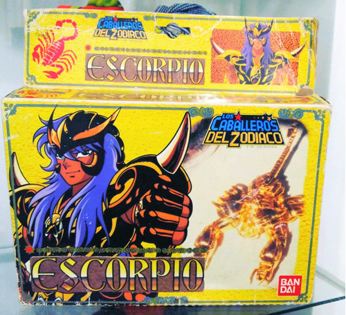 Caballeros Del Zodiaco Bandai 1987 Milo Escorpio Saint Seya