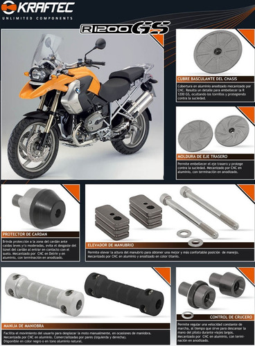 Imagen 2 de 5 de 800gs Control Crucero Bmw F 650 800 Gs Kraftec Tmr