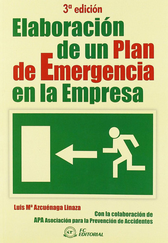 Elaboracion De Un Plan De Emergencia 3º Edicion, De Azcuenaga, Luis M.. Editorial Ediciones Morata, Tapa Blanda En Español