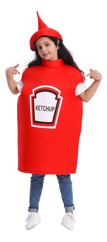 Dsplay Kids Mustard Ketchup Costume Fiesta De Halloween (10-