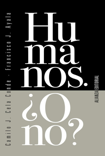 Libro Humanos. Â¿o No?